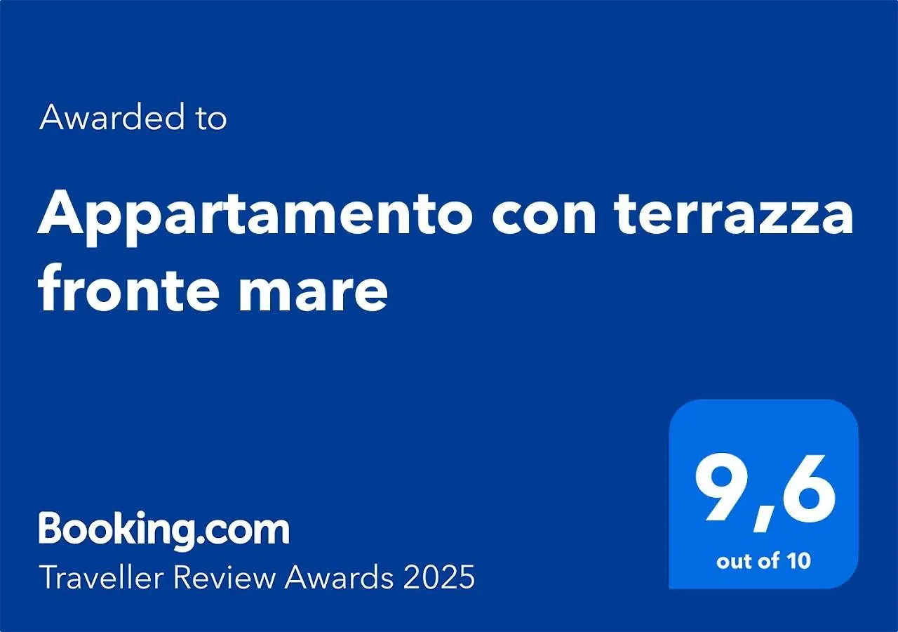 Appartamento Con Terrazza Fronte Mare Cogoleto Italien